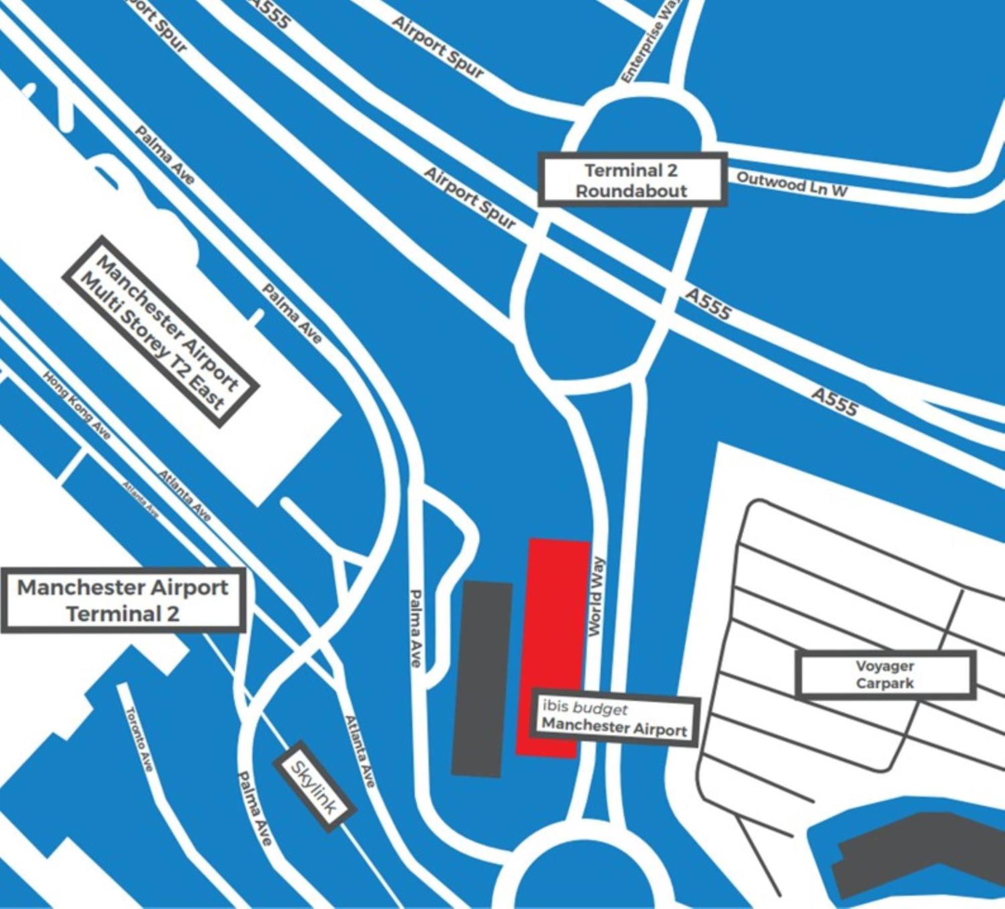 Ibis Budget Manchester Airport T2 Hale  Ngoại thất bức ảnh